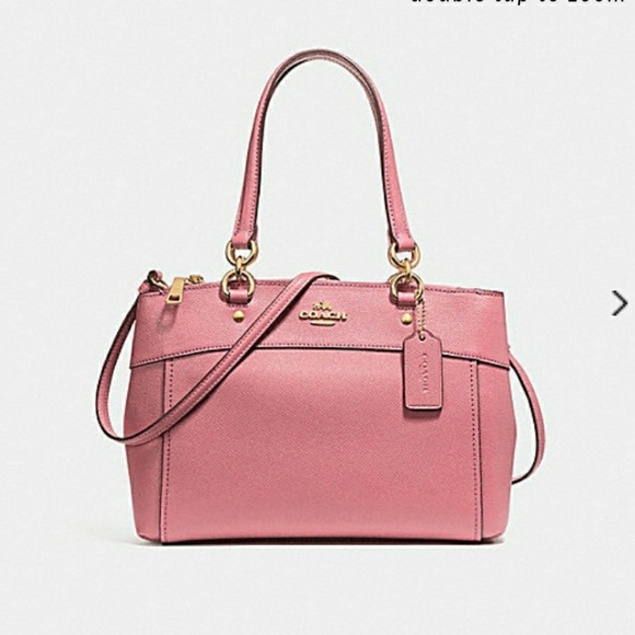 Coach Handbags - New mauve vintage pink carry all purse